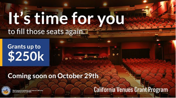 California Venues Grant Program Webinar