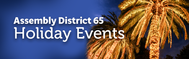 Assembly District 65 Holiday Events