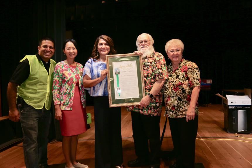 Assemblywoman presents resolution to Buena Park Senior Activity Center for 25th Annual Super Senior Saturday