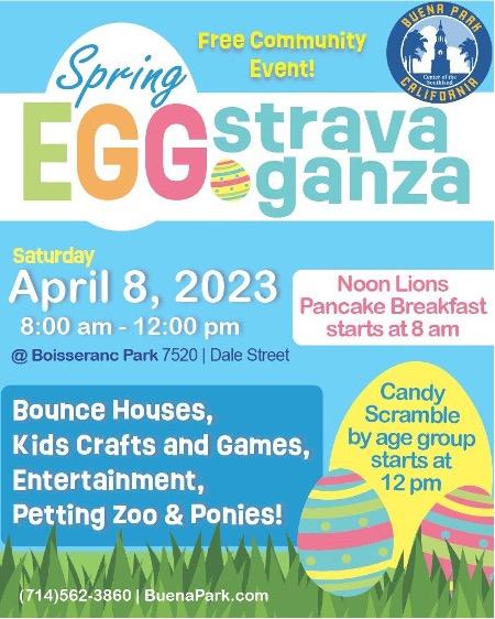 Annual Spring Eggstravaganza & Pancake Breakfast