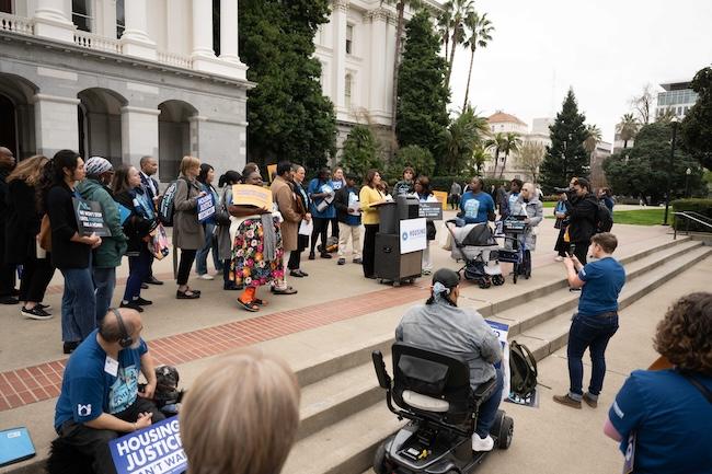 Homeless Housing Rally