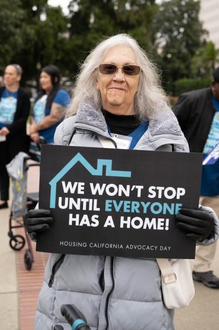 Homeless Housing Rally