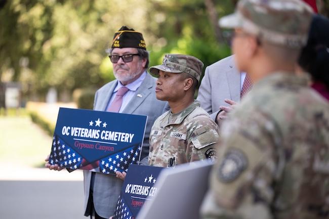 AB 571 Veterans Cemetery Press Conference