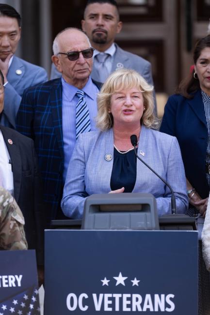AB 571 Veterans Cemetery Press Conference