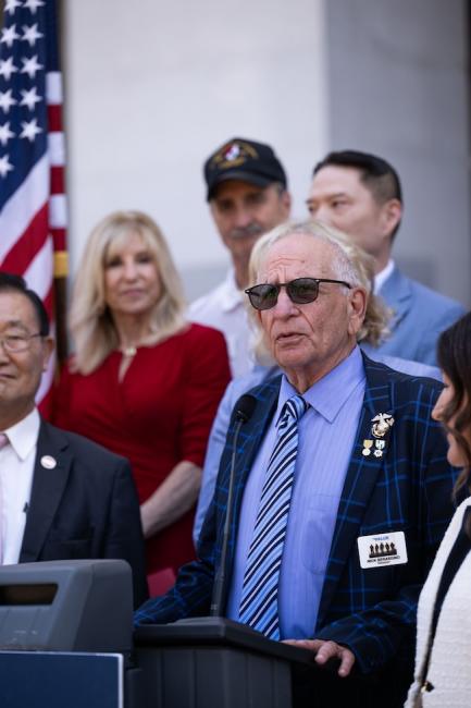 AB 571 Veterans Cemetery Press Conference