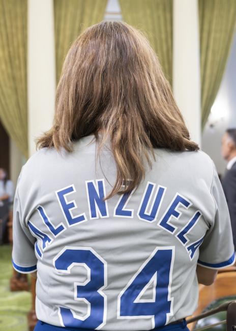 Assemblywoman Quirk-Silva Proclaims Nov. 1, as Fernando Valenzuela Day Honoring the Dodger Legend