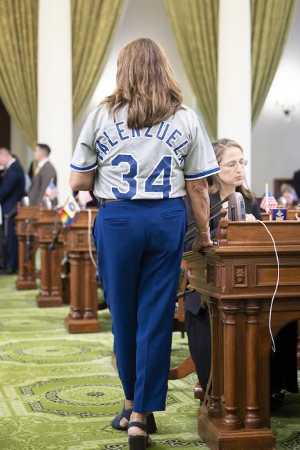 Assemblywoman Quirk-Silva Proclaims Nov. 1, as Fernando Valenzuela Day Honoring the Dodger Legend