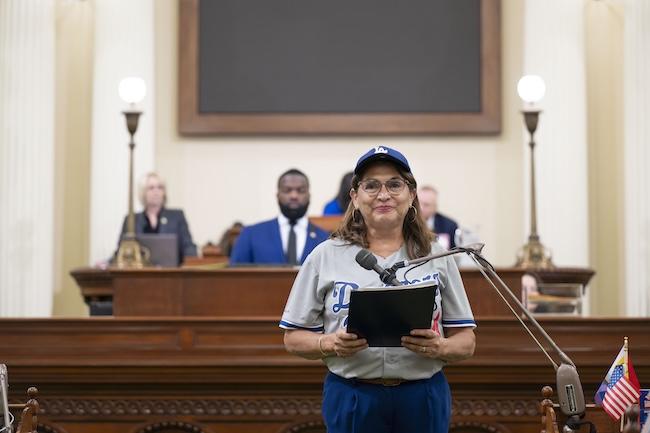 Assemblywoman Quirk-Silva Proclaims Nov. 1, as Fernando Valenzuela Day Honoring the Dodger Legend