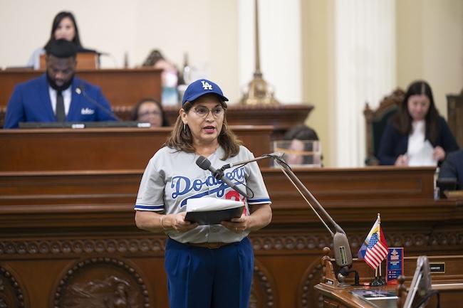 Assemblywoman Quirk-Silva Proclaims Nov. 1, as Fernando Valenzuela Day Honoring the Dodger Legend
