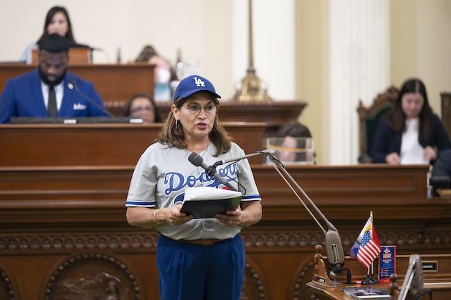 Assemblywoman Quirk-Silva Proclaims Nov. 1, as Fernando Valenzuela Day Honoring the Dodger Legend