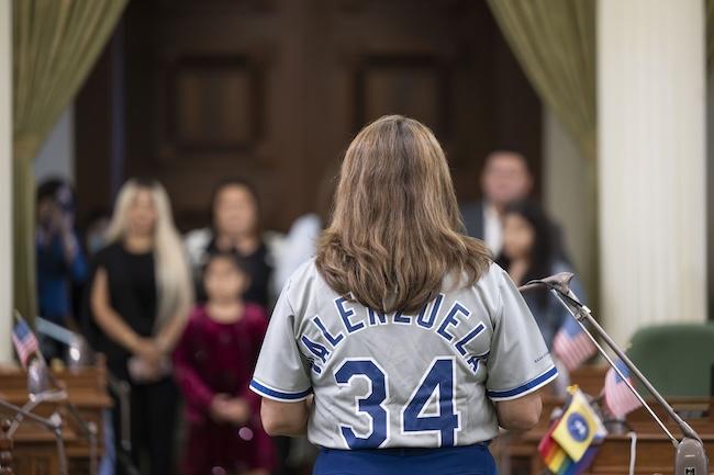Assemblywoman Quirk-Silva Proclaims Nov. 1, as Fernando Valenzuela Day Honoring the Dodger Legend