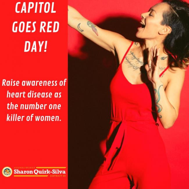 Capitol Goes Red