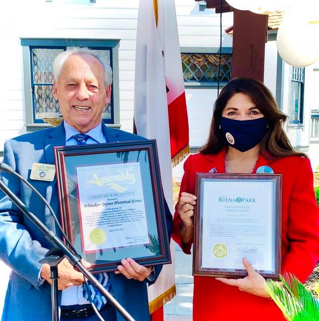 City of Buena Park: Whitaker-Jaynes Estates Ribbon Cutting/Grand Re-Opening