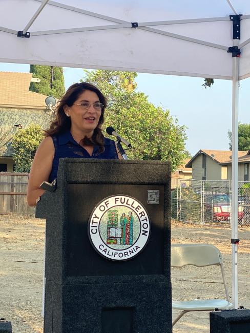 Pearl Park Ground Breaking in City of Fullerton