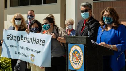 Anti-Hate Press Conference