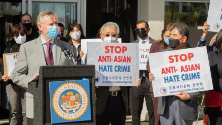 Anti-Hate Press Conference