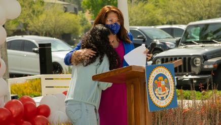 Assemblywoman Quirk-Silva embraces her graduate
