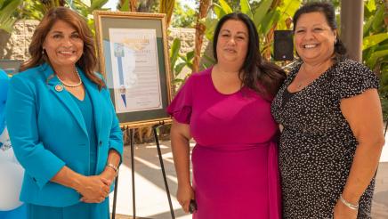 Assemblywoman honors Zombee Donuts for their outstanding work in the community