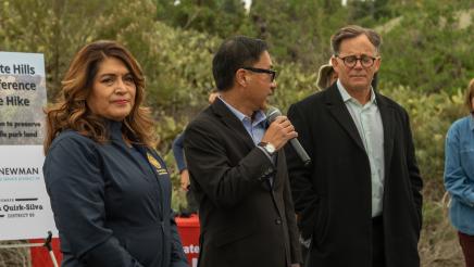 Assemblymember Quirk-Silva Nature Hike at Fullerton Equestrian Center