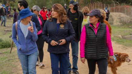 Assemblymember Quirk-Silva Nature Hike at Fullerton Equestrian Center