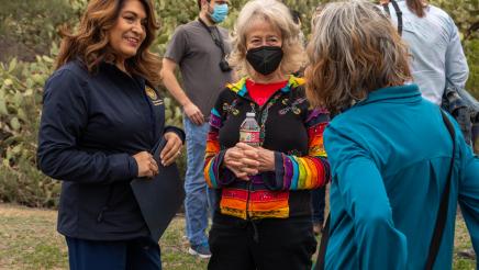 Assemblymember Quirk-Silva Nature Hike at Fullerton Equestrian Center