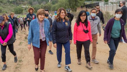 Assemblymember Quirk-Silva Nature Hike at Fullerton Equestrian Center
