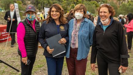 Assemblymember Quirk-Silva Nature Hike at Fullerton Equestrian Center