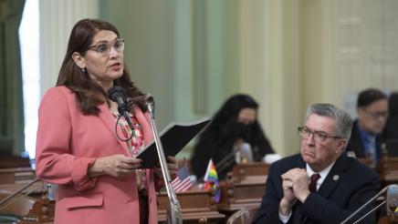 Assemblywoman Sharon Quirk-Silva Adjourns in the Memory of Ronald Marr