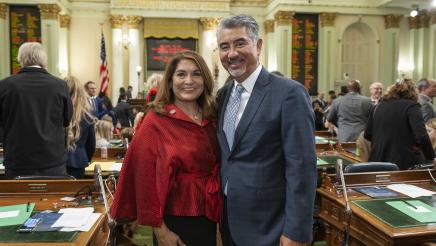 Swearing-In Ceremony on the Assembly Floor
