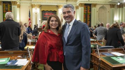 Swearing-In Ceremony on the Assembly Floor