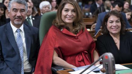 Swearing-In Ceremony on the Assembly Floor