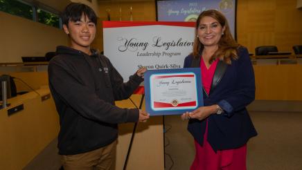 Young Legislators Graduation