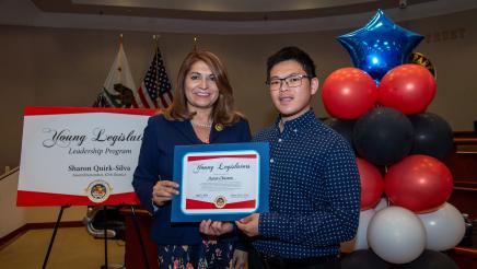 Young Legislators Program Graduation