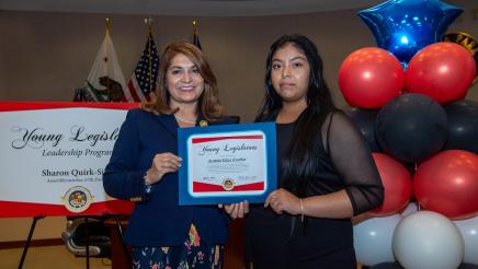 Young Legislators Program Graduation