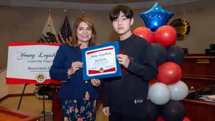 Young Legislators Program Graduation