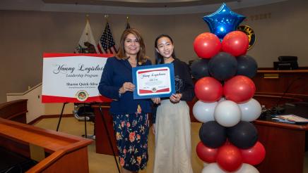 Young Legislators Program Graduation