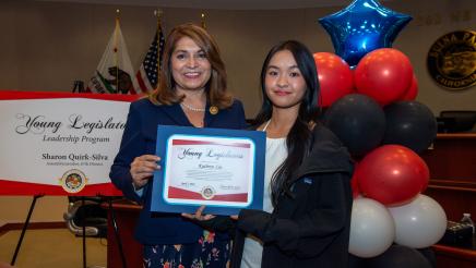 Young Legislators Program Graduation