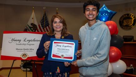 Young Legislators Program Graduation