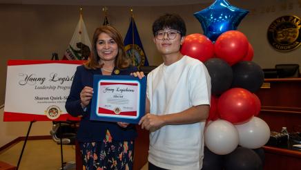 Young Legislators Program Graduation