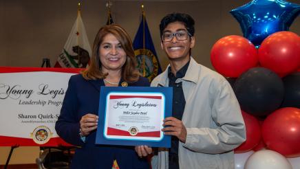 Young Legislators Program Graduation