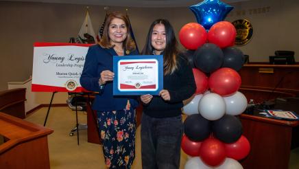 Young Legislators Program Graduation