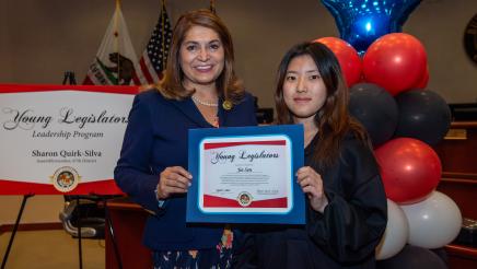 Young Legislators Program Graduation