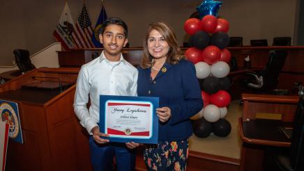 Young Legislators Program Graduation