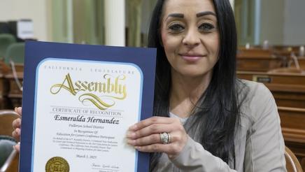 Fullerton Teachers Recognition on Assembly Floor