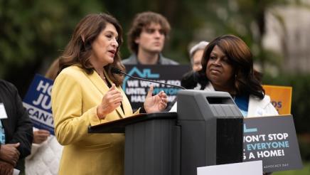 Homeless Housing Rally