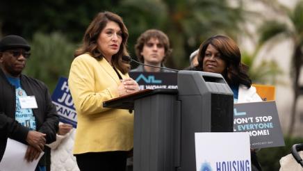 Homeless Housing Rally