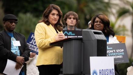 Homeless Housing Rally