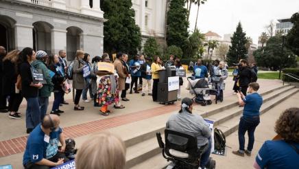 Homeless Housing Rally