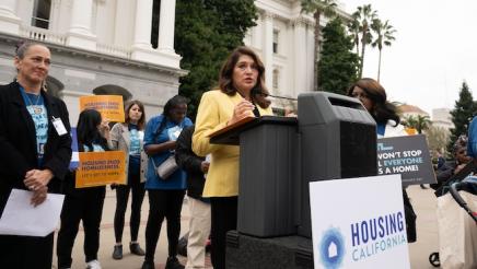 Homeless Housing Rally