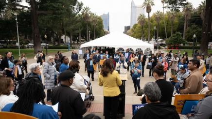 Homeless Housing Rally
